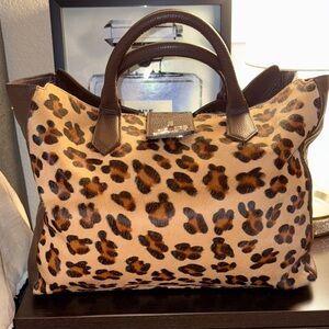 Leopard Print Tote Bag